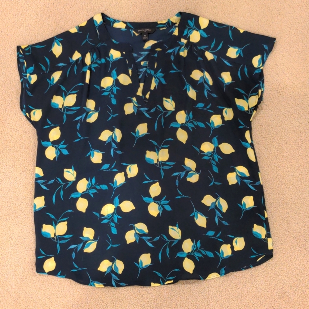 Banana Republic Lemon Work Shirt
